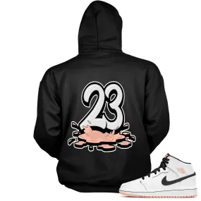 1 Mid Arctic Orange Hoodie 23 Melting