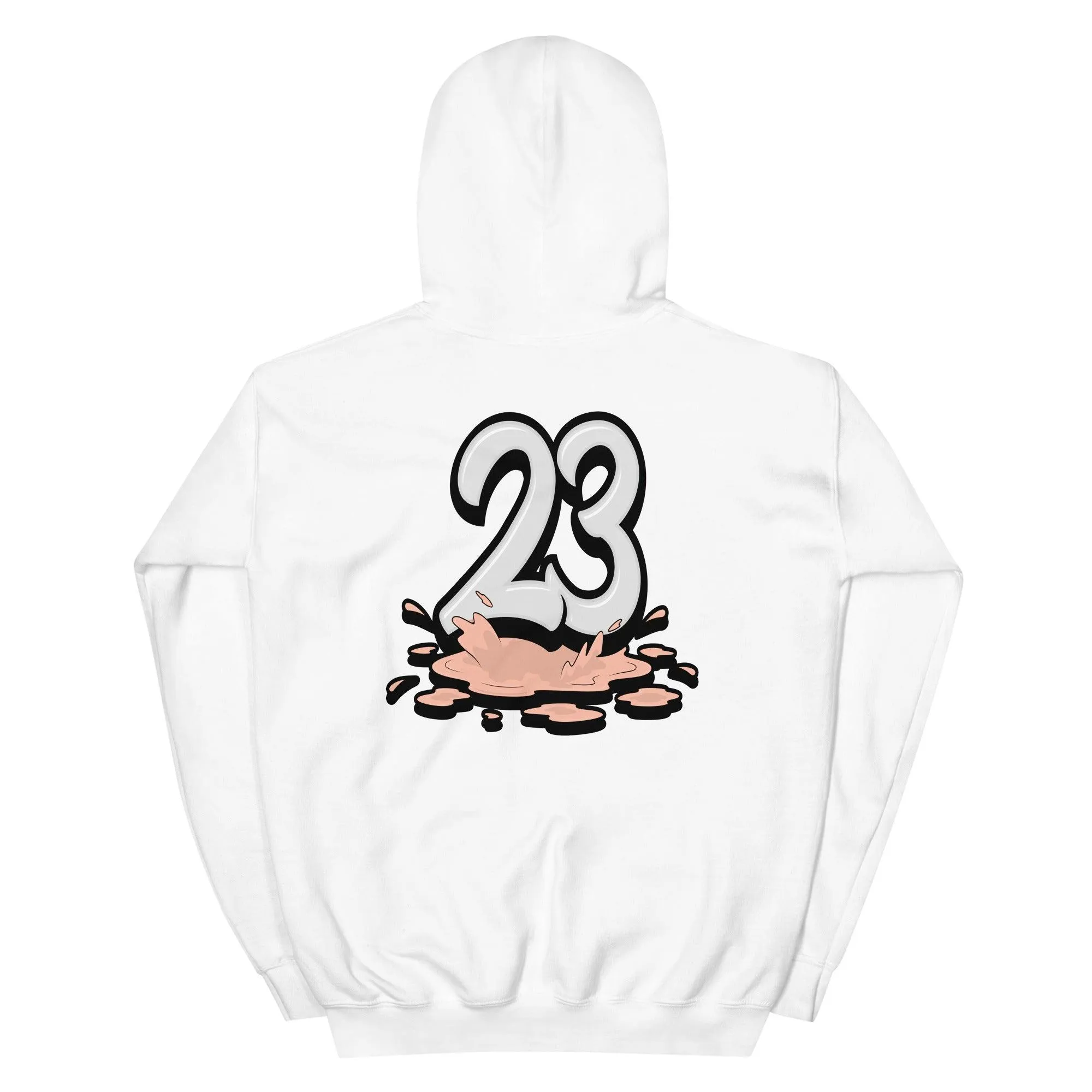 1 Mid Arctic Orange Hoodie 23 Melting