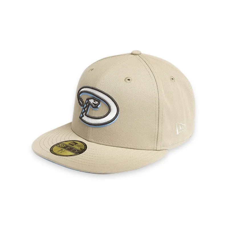 [70699249] Arizona Diamondbacks 98 Inaugural Tan 59FIFTY Men's Fitted Hat