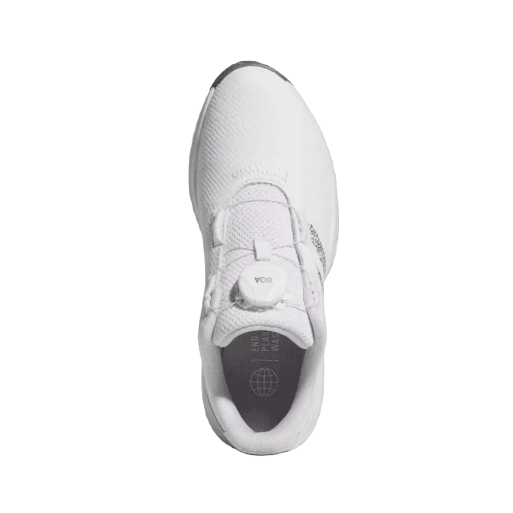 Adidas Junior's Codechaos 22 BOA Golf Shoes - White