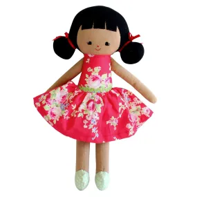 Audrey Doll 10 - Red Floral