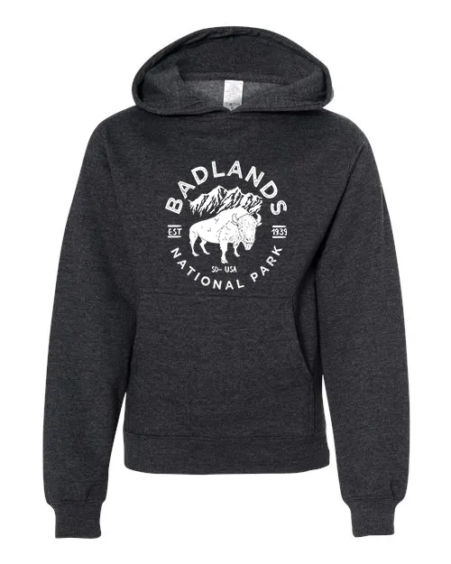 Badlands National Park Youth Hoodie Sweatshirt