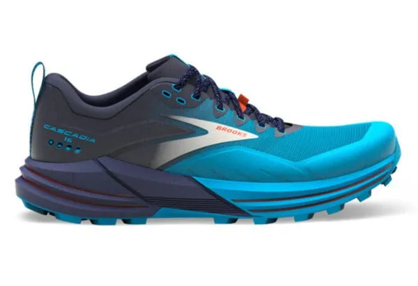 Brooks Cascadia 16 (D Width) - Peacoat/Atomic Blue (Mens)