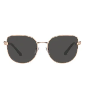 Bvlgari Women Dark Grey Cat-Eye Sunglasses