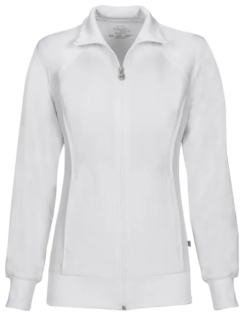 Cherokee Infinity Women's Zip Front Scrub Jacket 2391A