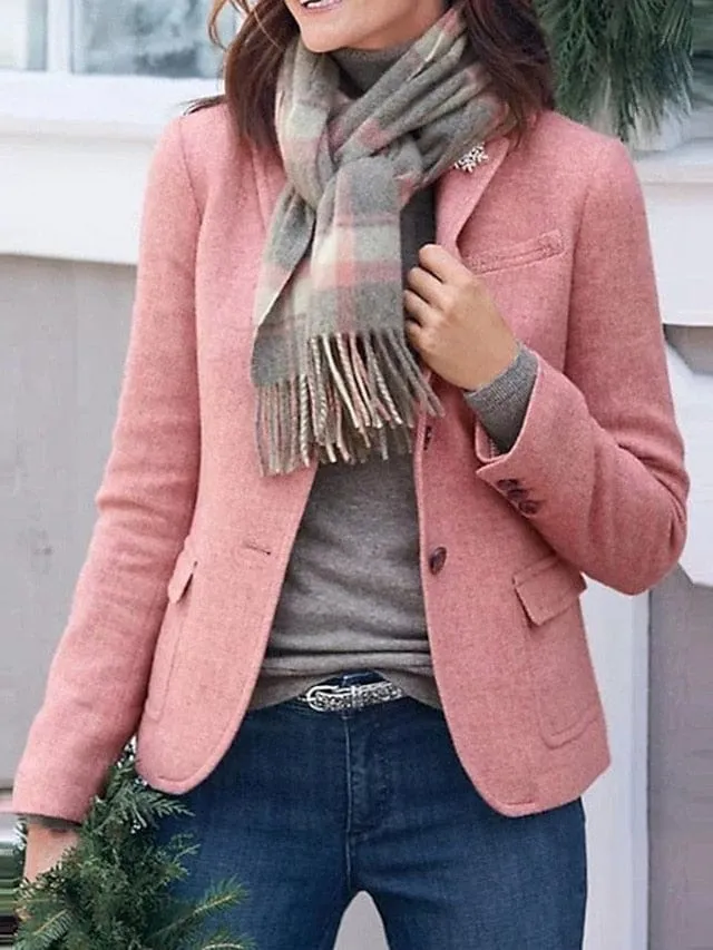 Chic Women's Hooded Casual Jacket for Fall and Winter