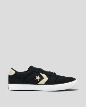 CONVERSE MEN'S BELMONT LOW BLACK/STONE SHOES