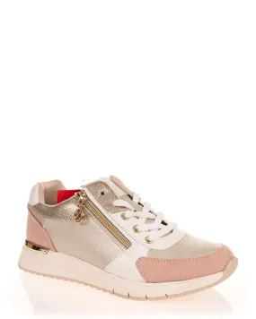 Cortina SJ 610691 Plata & Pink Casual Sneaker