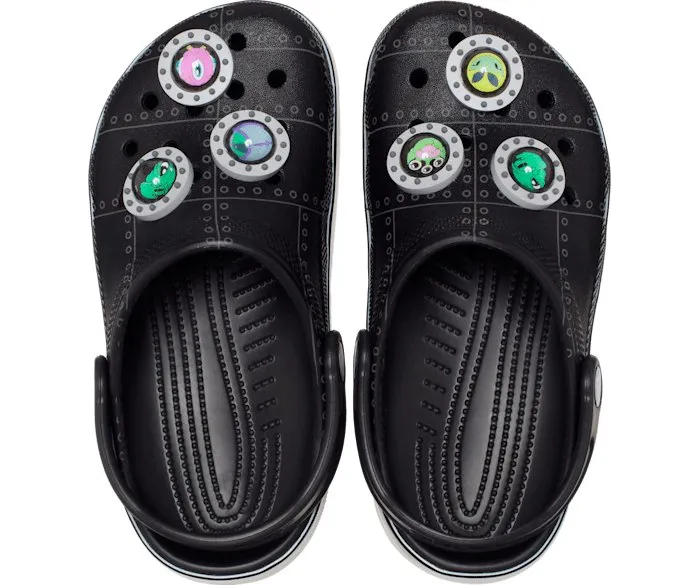 Crocs x Ron English Area 54 Kids Clog - Black