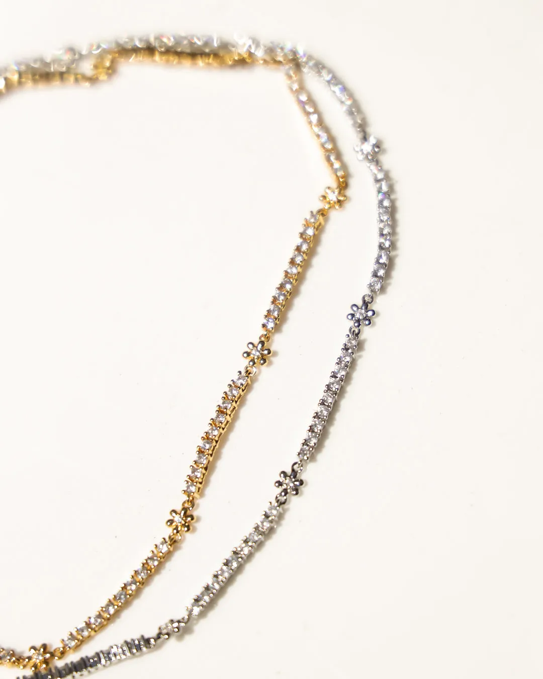 Daisy Ballier Chain Necklace- Gold