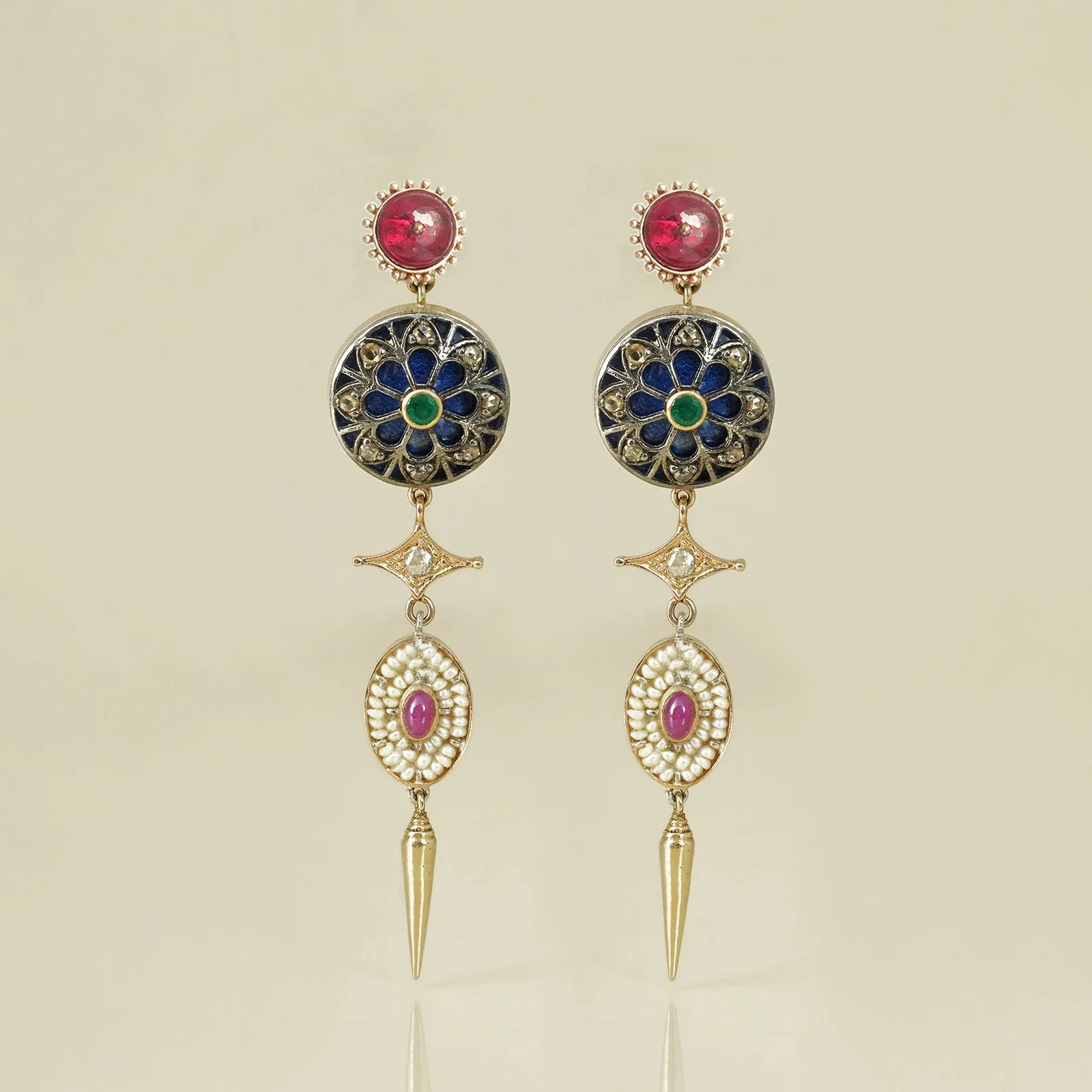 Firdos Chandelier Earrings