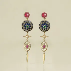 Firdos Chandelier Earrings