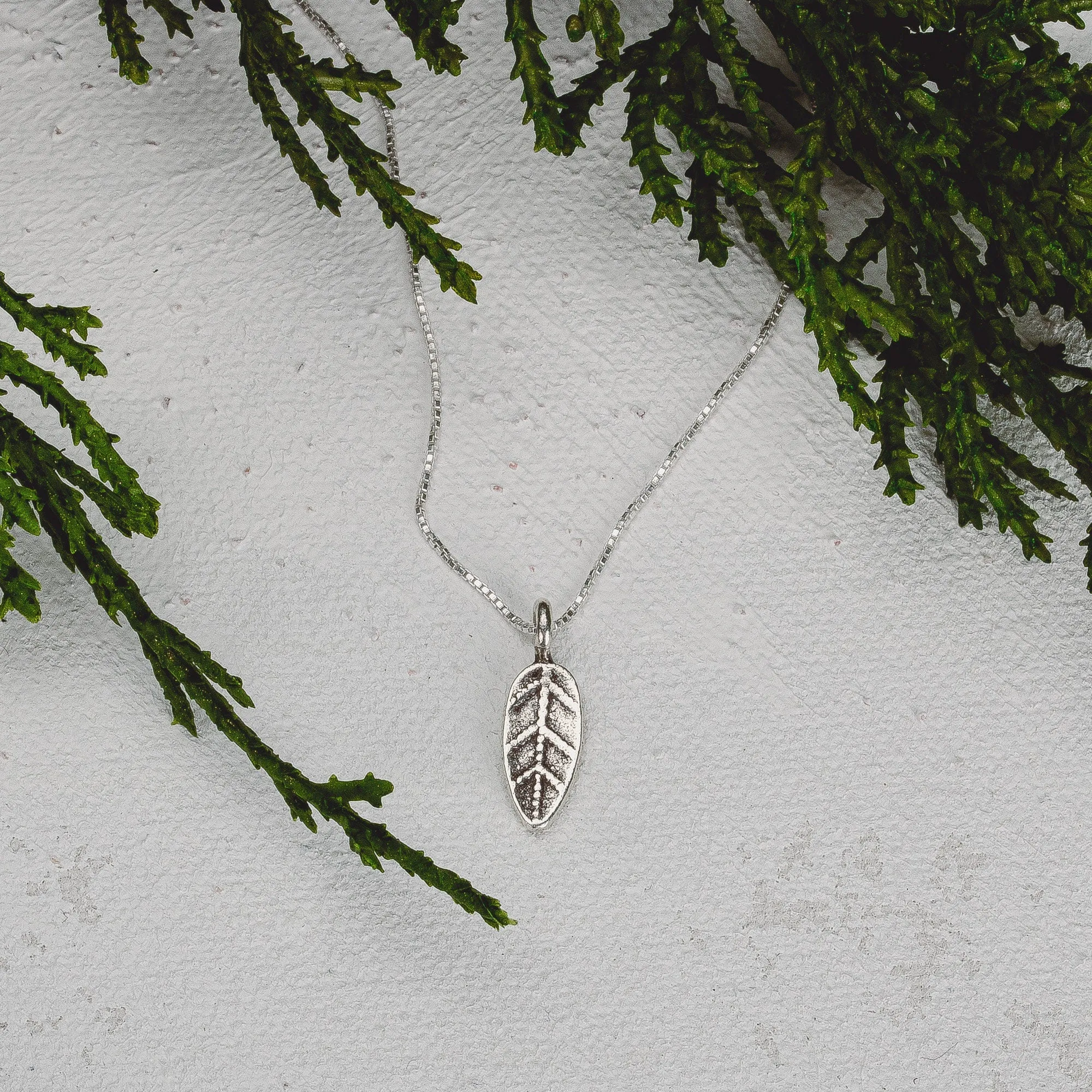 Fiscus Leaf Necklace