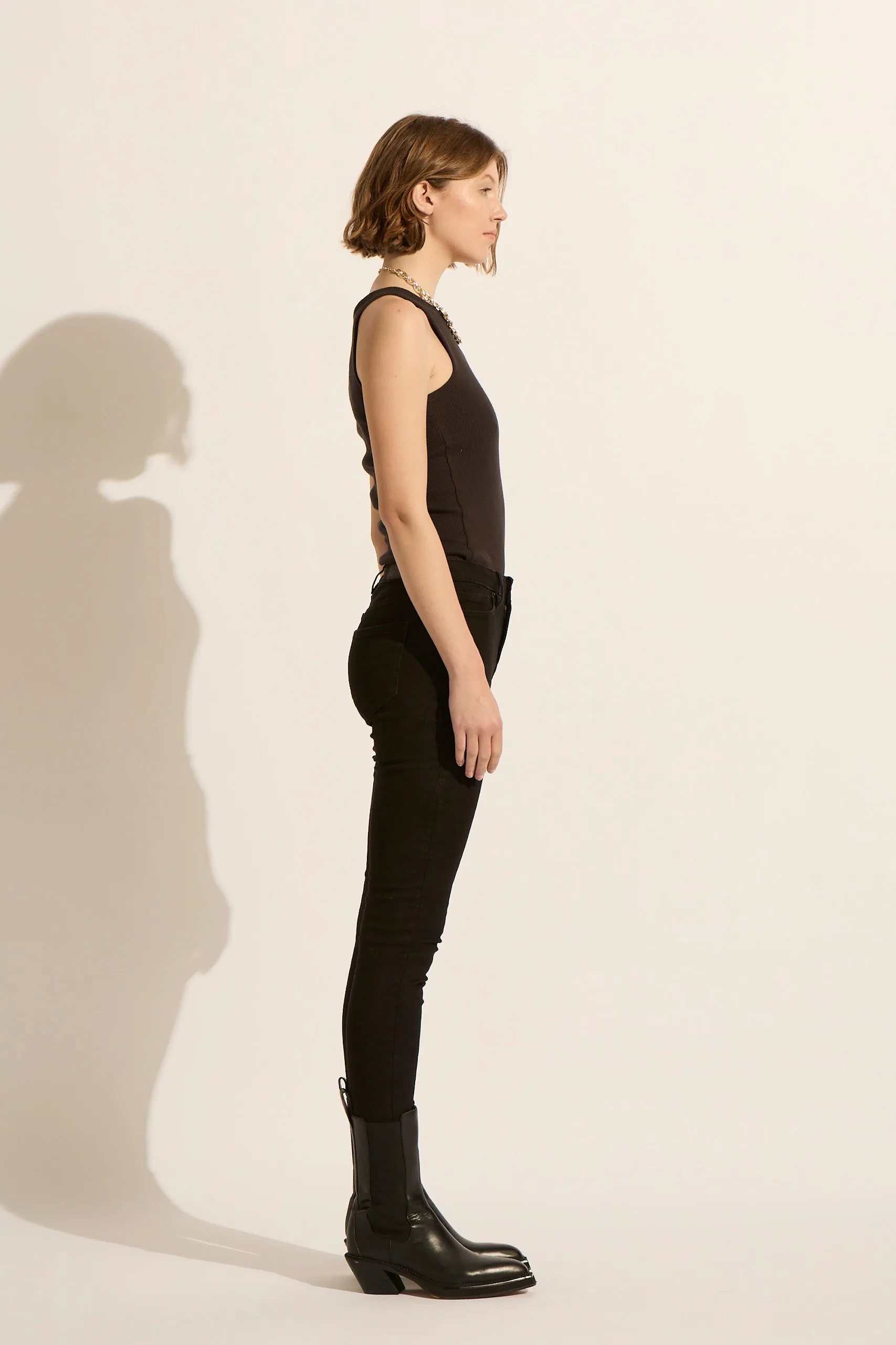 Harriet High Rise Skinny Jean - Black