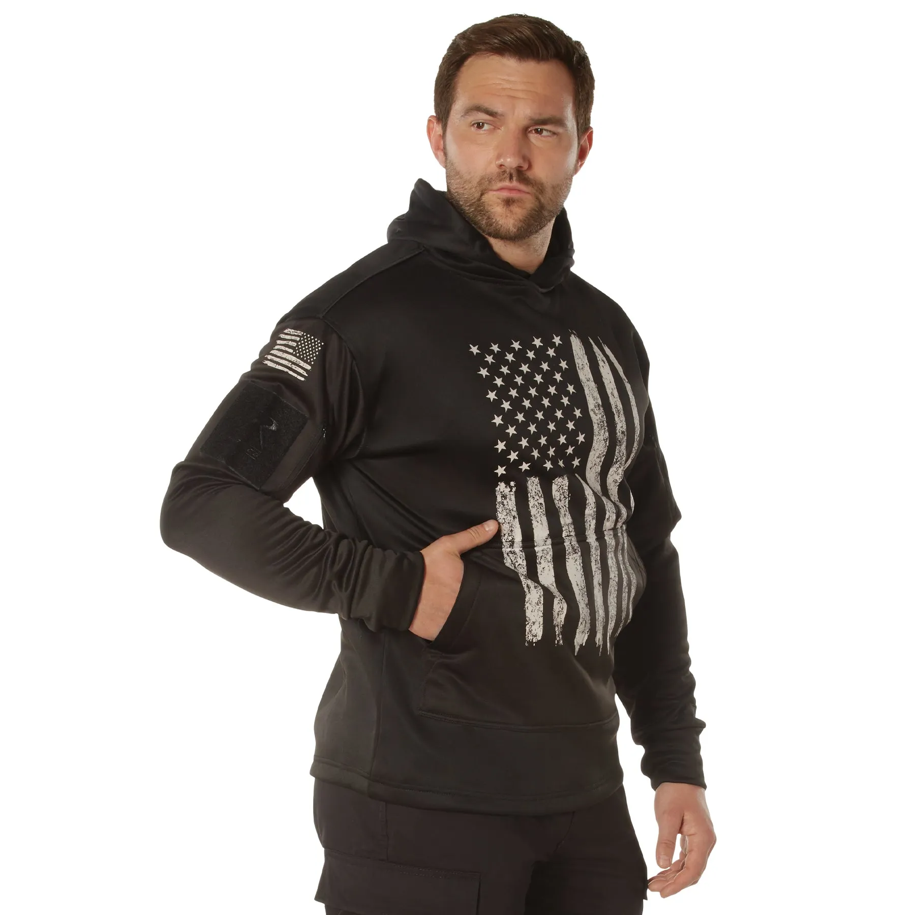 Hoodie: U.S. Flag Concealed Carry Hoodie