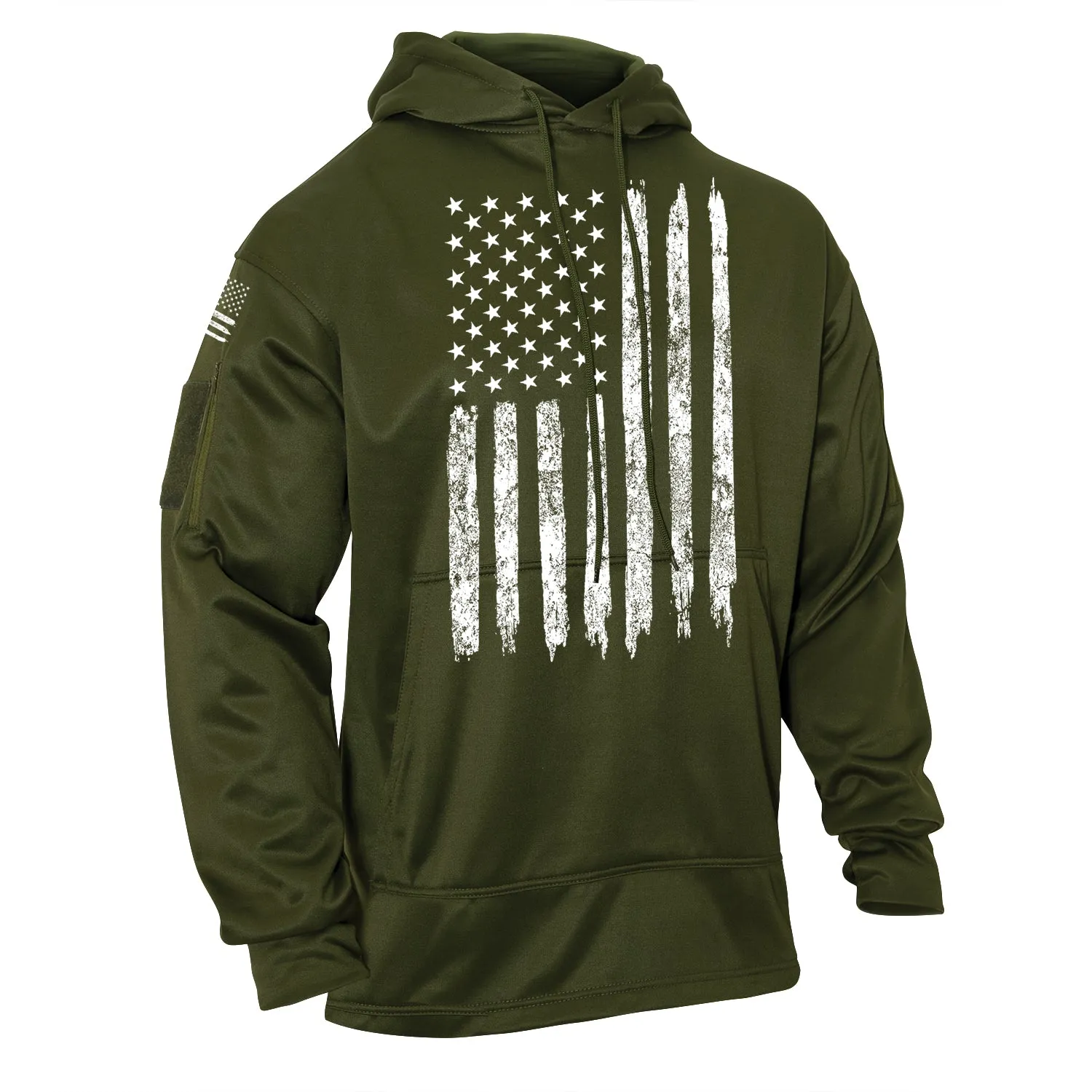 Hoodie: U.S. Flag Concealed Carry Hoodie