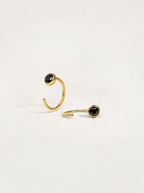 Inga Gold Hoop Earrings