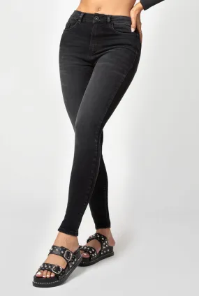 JEAN DAMA SKINNY NEGRO RF 9732