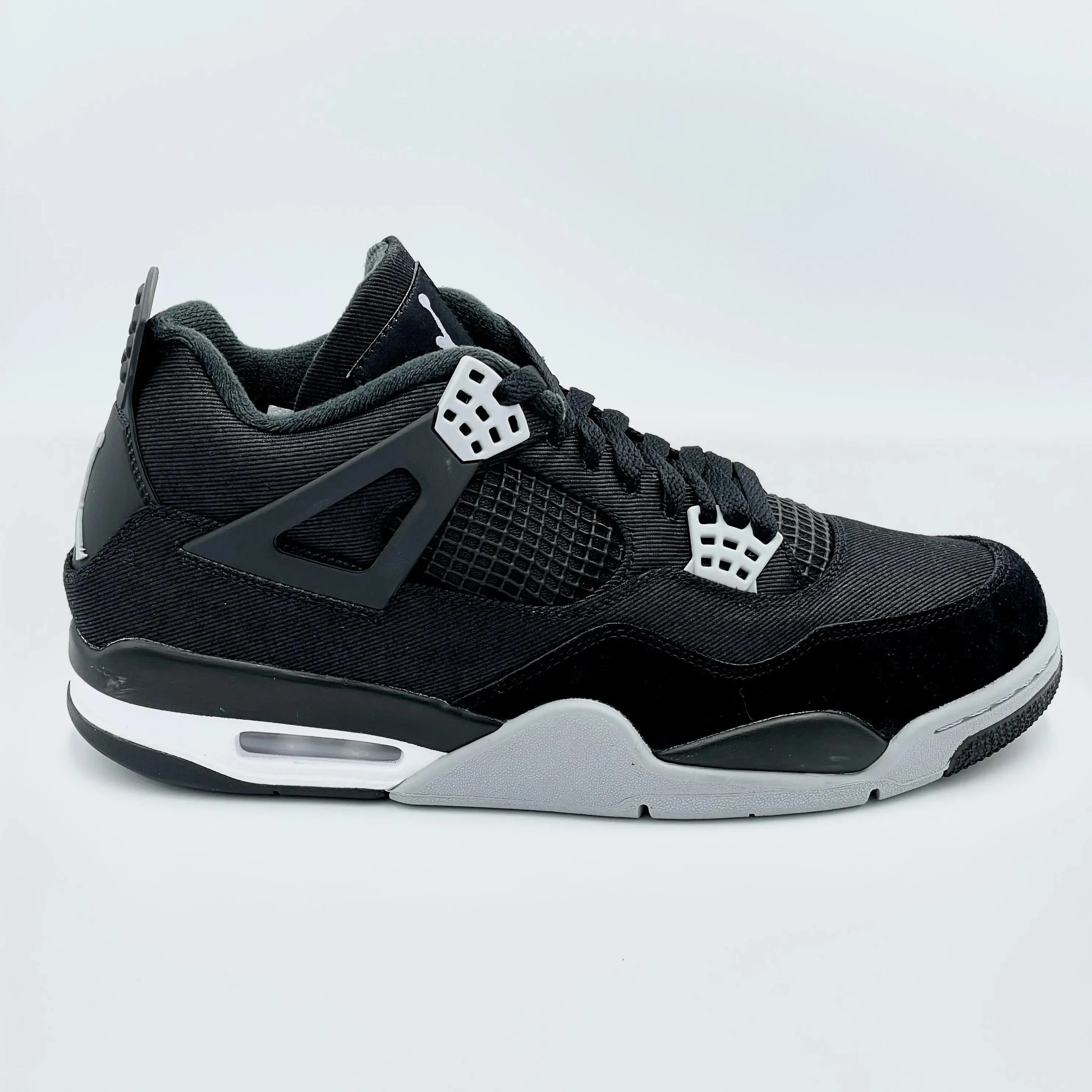 Jordan 4 Retro Black Canvas