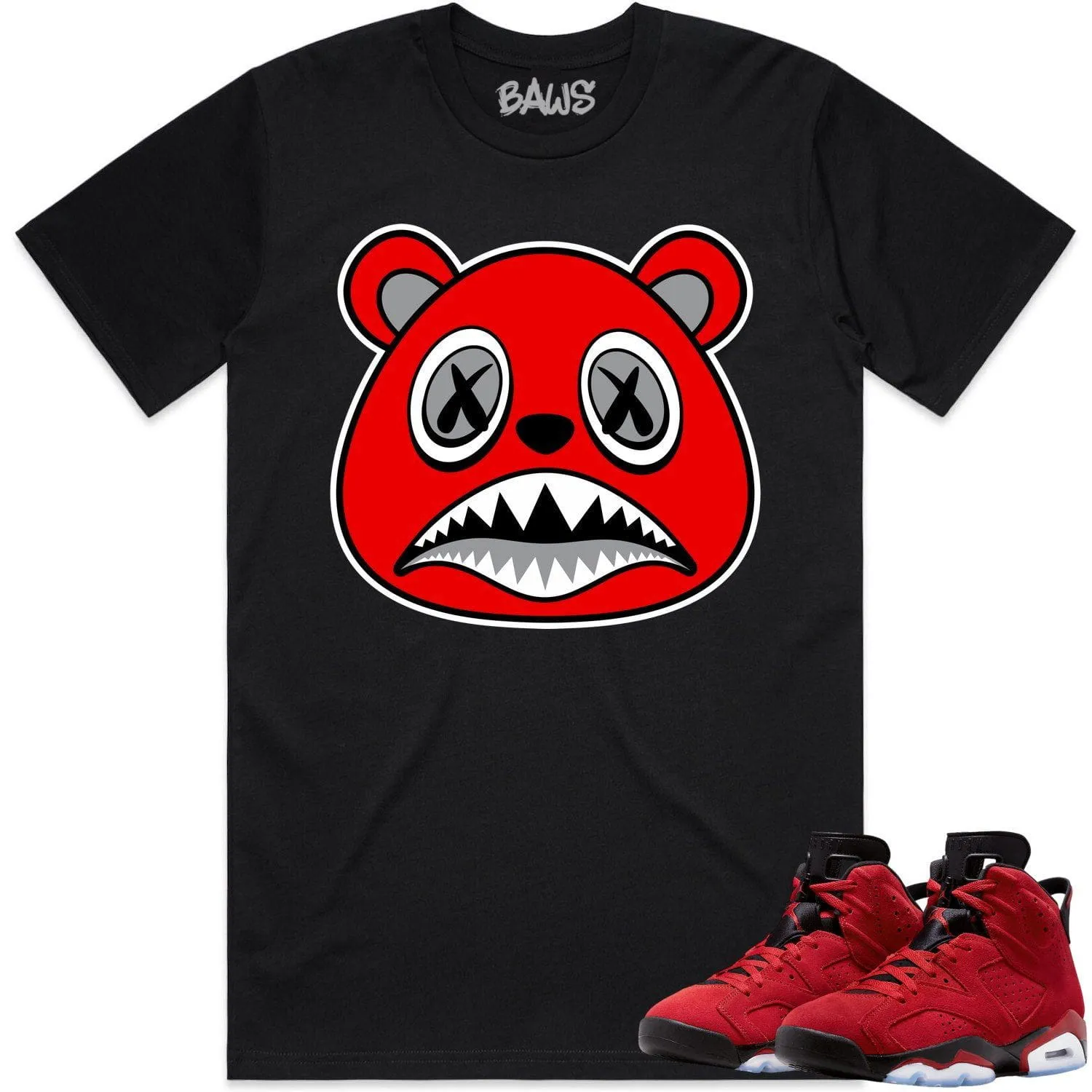 Jordan 6 Toro Bravo 6s Shirt to Match - ANGRY BAWS BEAR