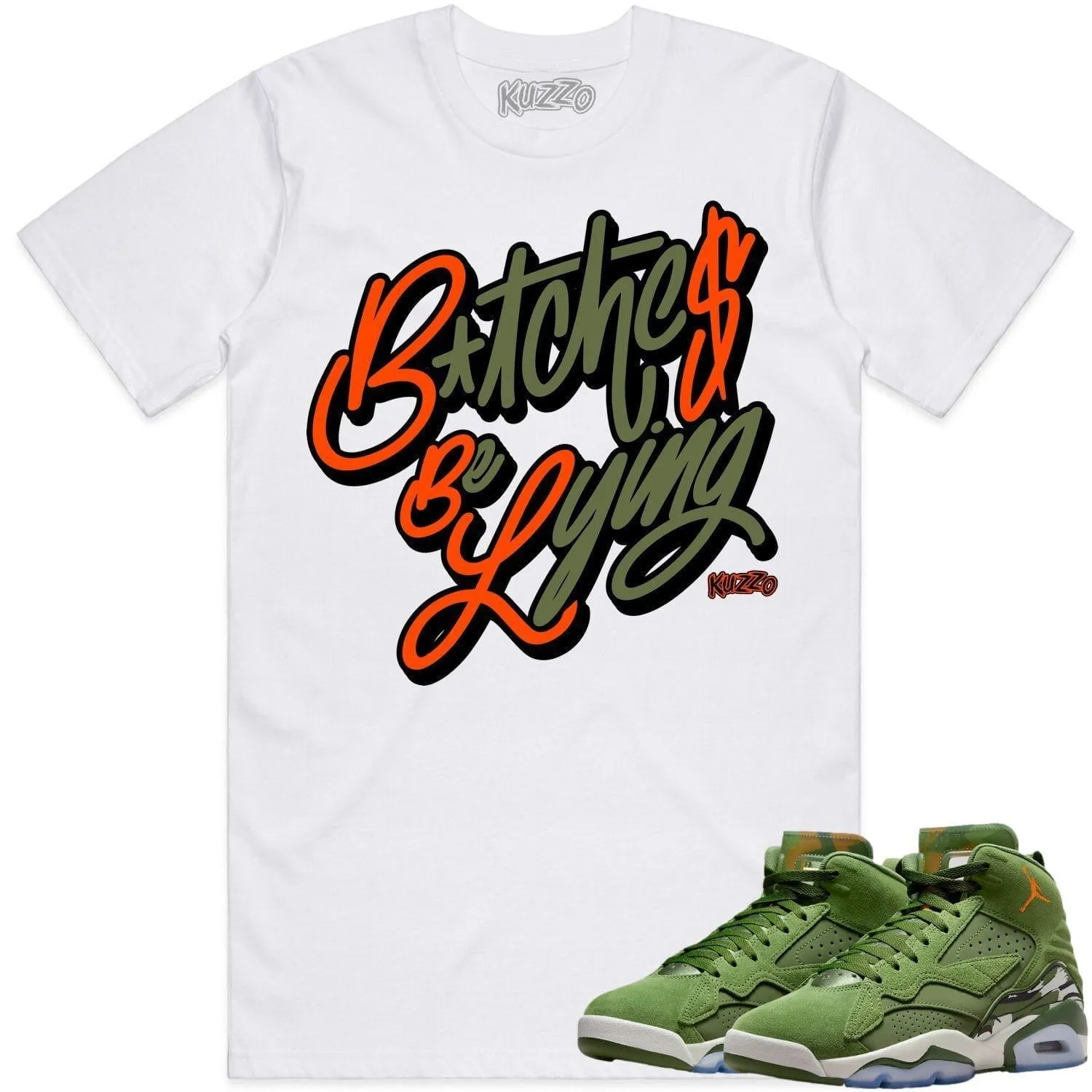 Jordan MVP Olive Sky J Shirt to Match - CELADON BBL