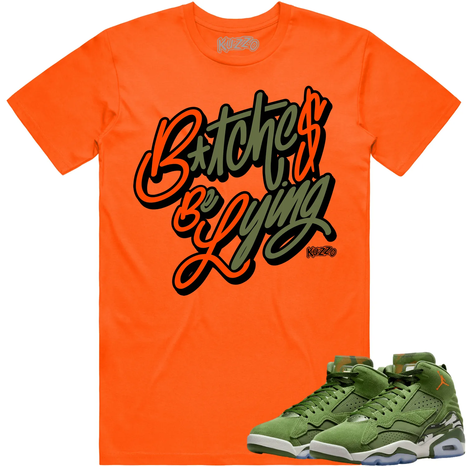 Jordan MVP Olive Sky J Shirt to Match - CELADON BBL