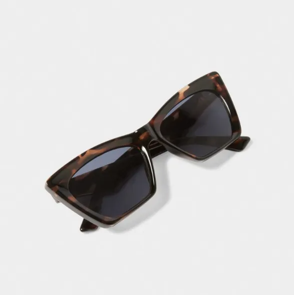 Katie Loxton Morocco Sunglasses in  Dark Tortoiseshell