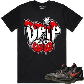 Kobe 6 Italian Camo 6s Shirt to Match - RED MONEY DRIP