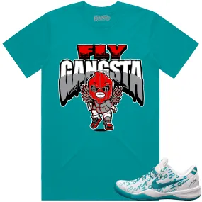 Kobe 8 Protro Radiant Emerald 8s Shirt to Match - RED FLY GANGSTA