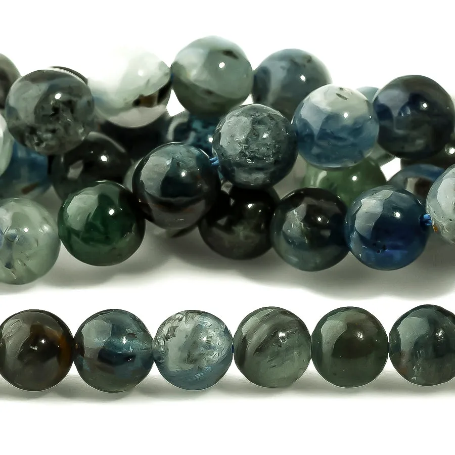 Kyanite Multi 6mm Round - 15-16 Inch