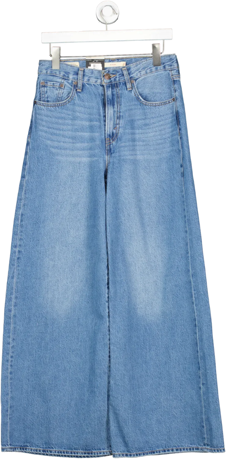 levis Blue Xl Flood - Wide Flared Leg Jeans W25