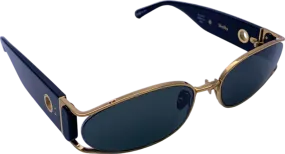 Linda Farrow Gold Shelby Sunglasses