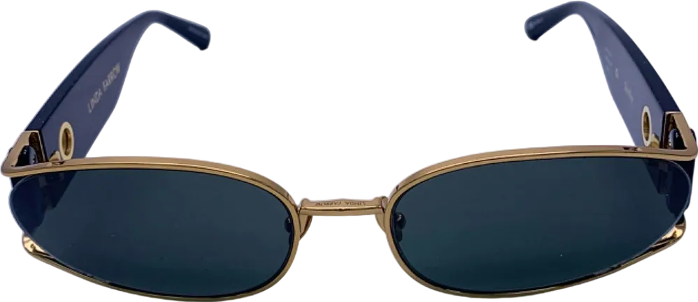 Linda Farrow Gold Shelby Sunglasses