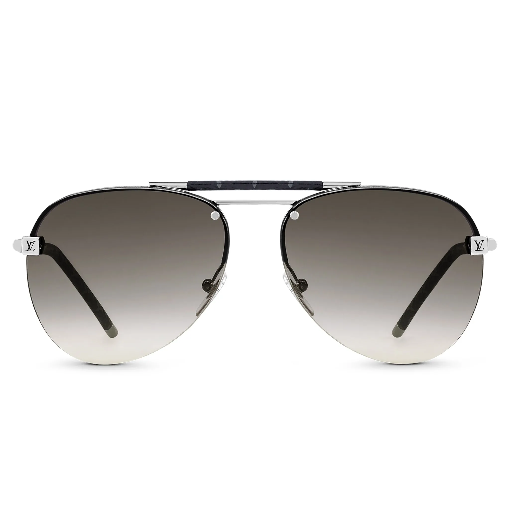 Louis Vuitton Clockwise Canvas Grey Sunglasses