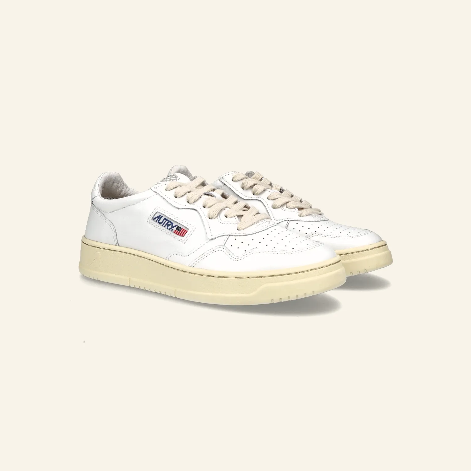 LOW SNEAKER 80s LL15 | All White