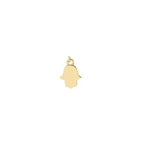 Mini Chamsa Charm | 10k Yellow Gold