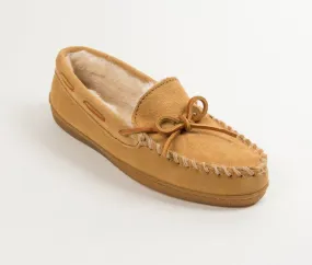 Minnetonka - PILE LINED HARDSOLE TAN - 3501