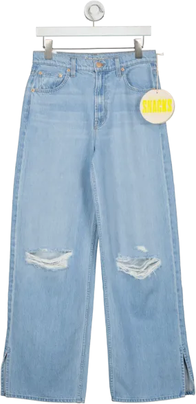 Mother Snacks Blue The Fun Dip Puddle Slice Jeans W25