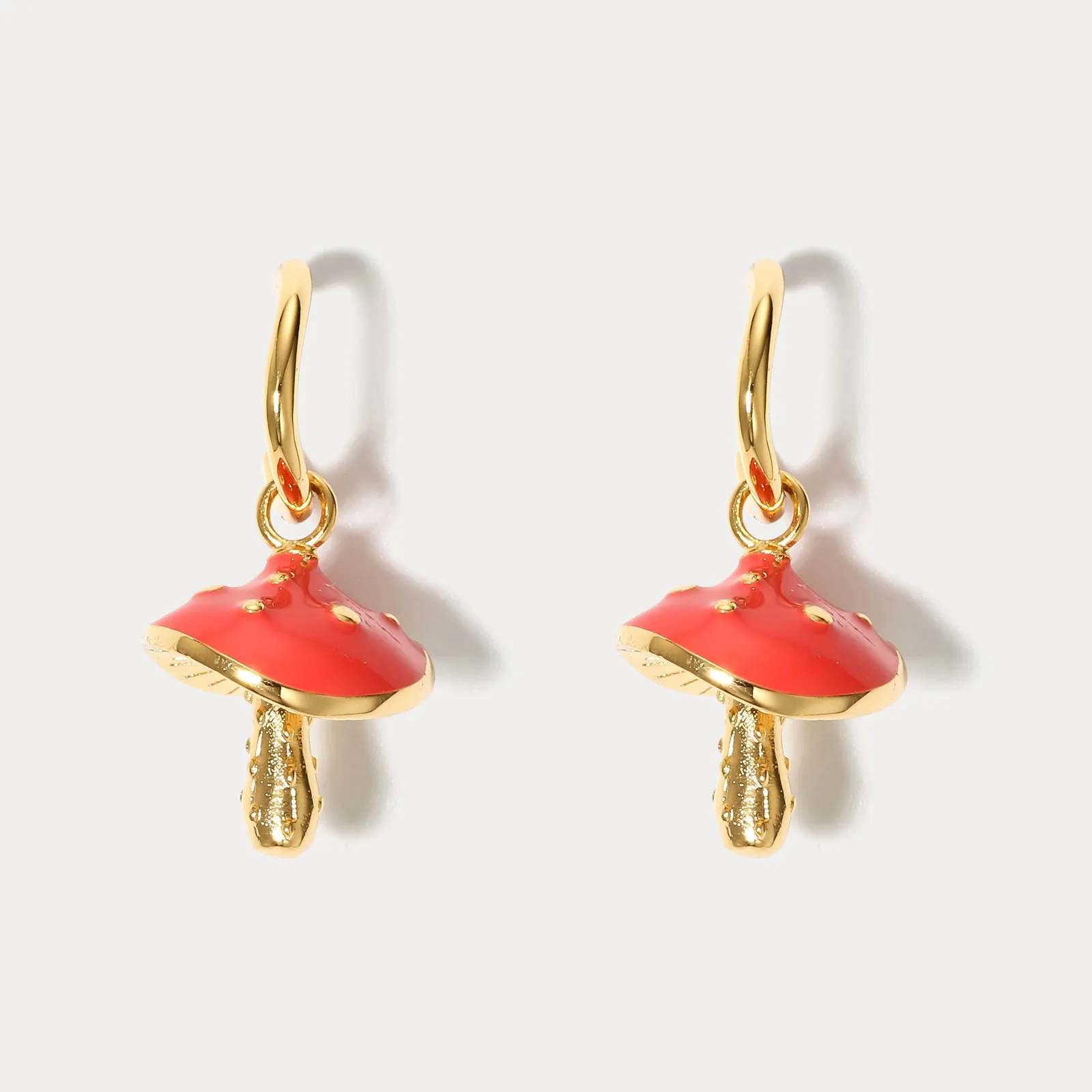 Mushroom Earrings