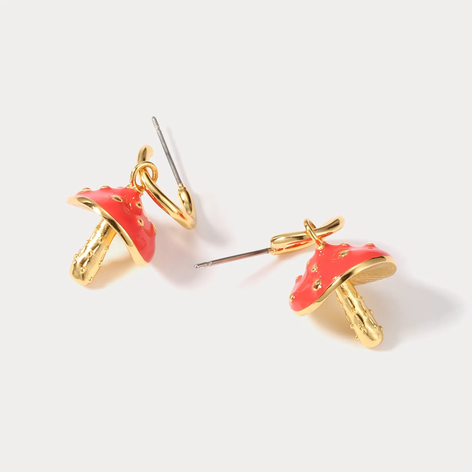 Mushroom Earrings