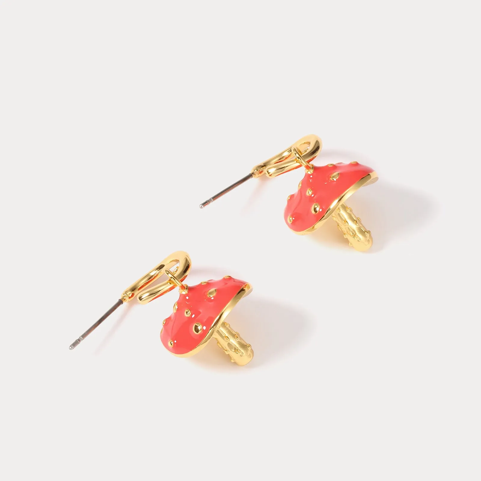 Mushroom Earrings