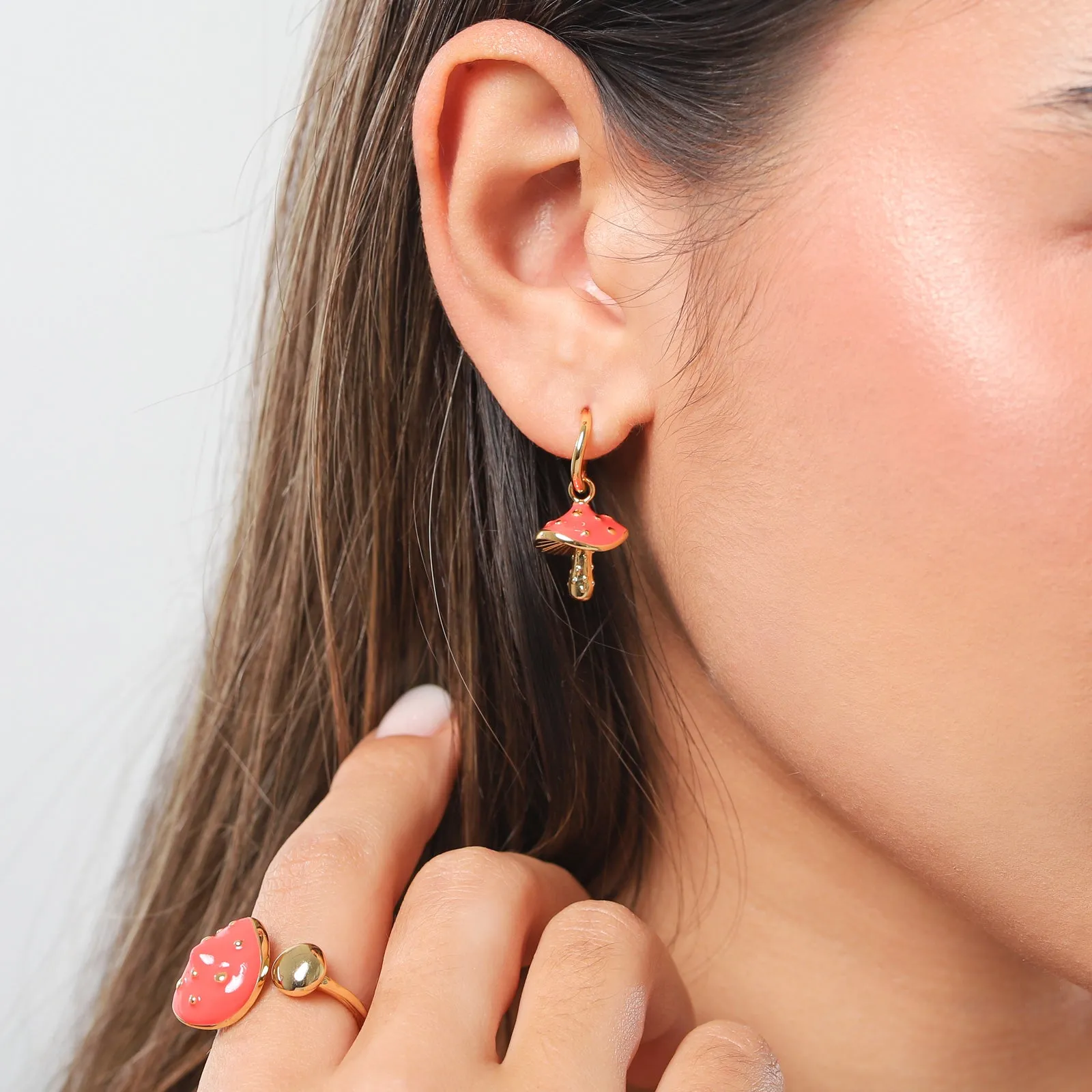 Mushroom Earrings