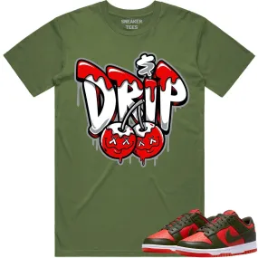 Mystic Red Dunks Shirt to Match - RED MONEY DRIP