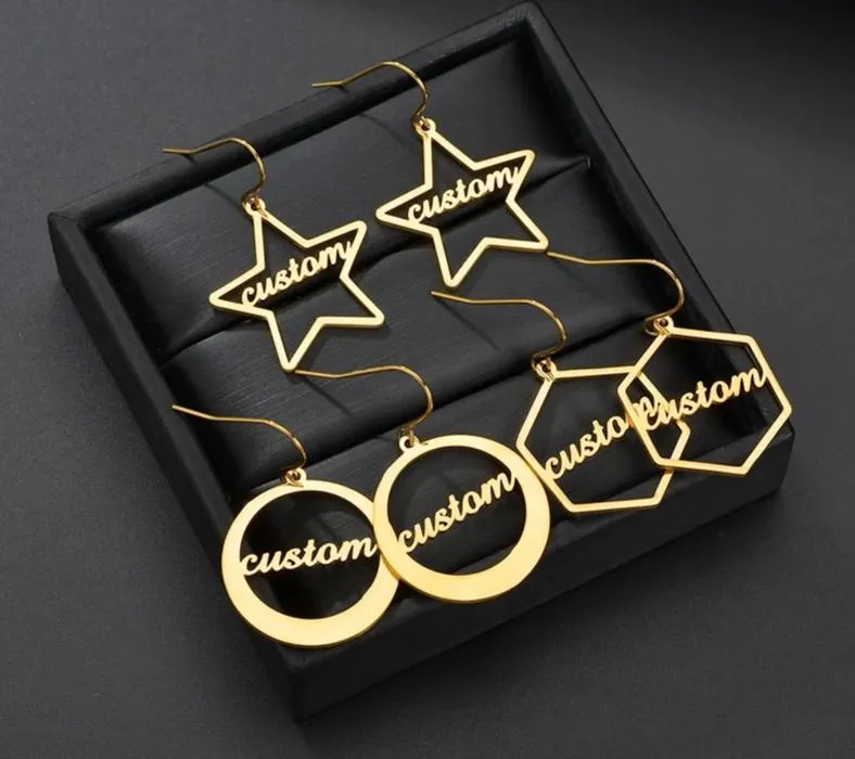 Name Earrings-Personalized Name Earrings