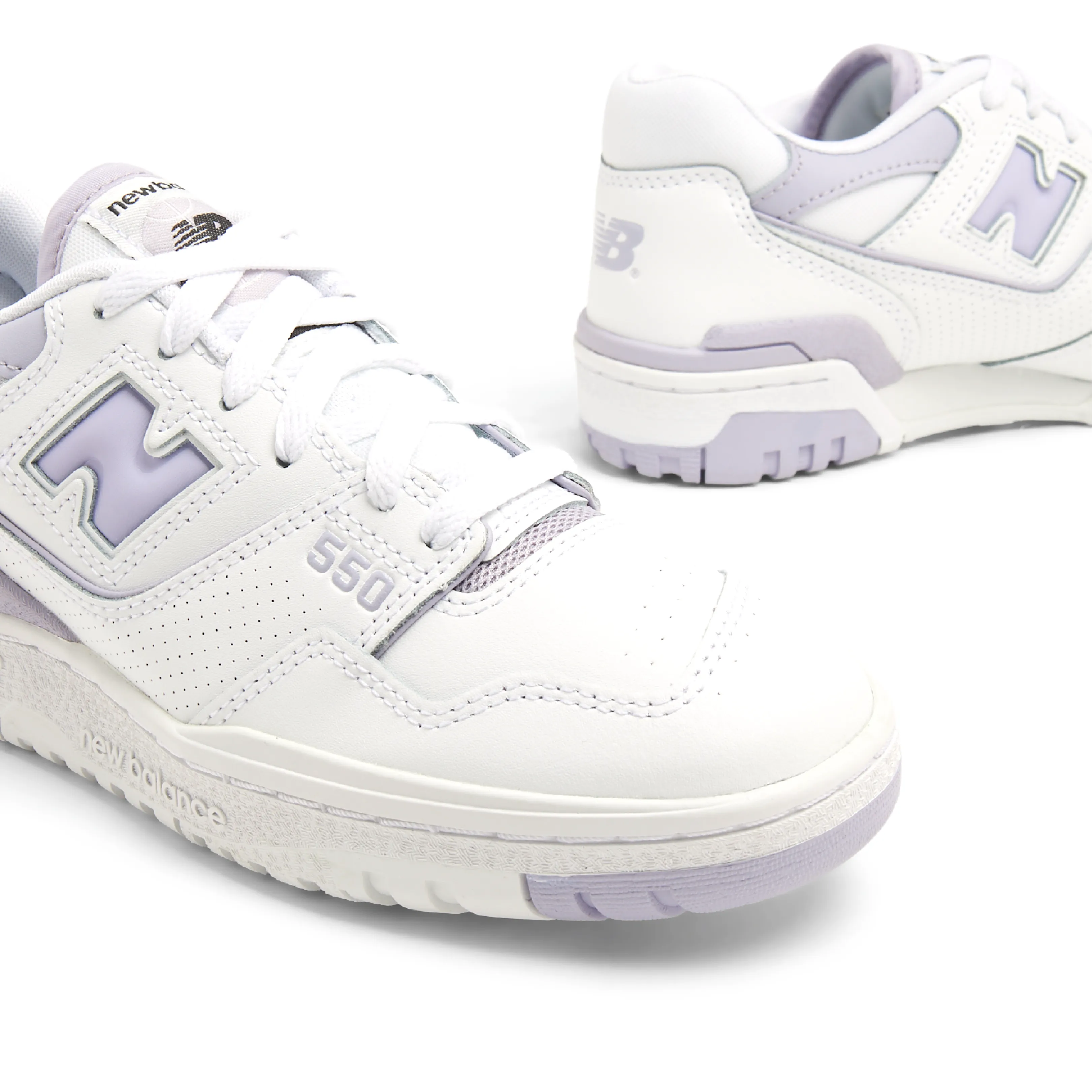 New Balance 550 White / Lilac