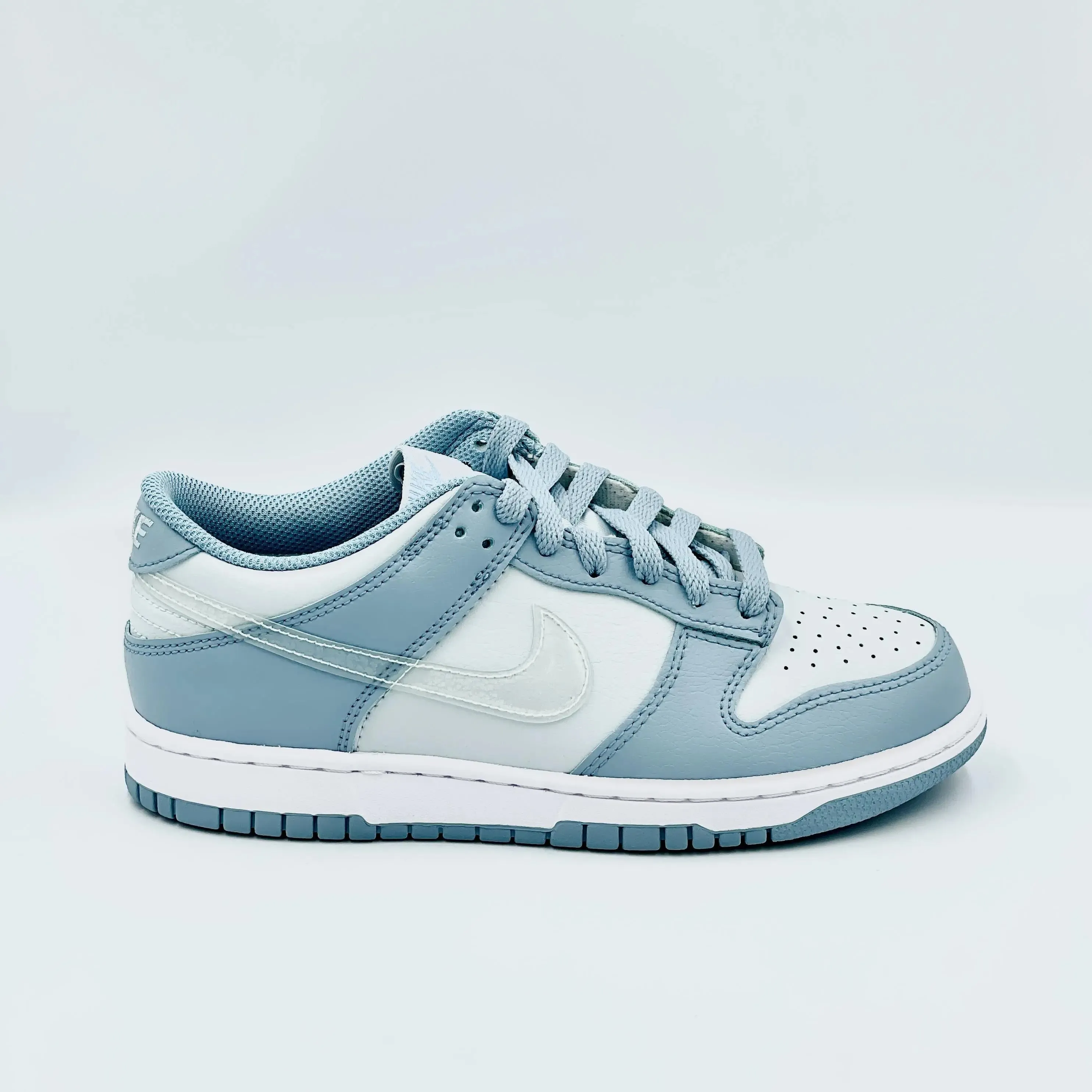 Nike Dunk Low Clear Blue Swoosh