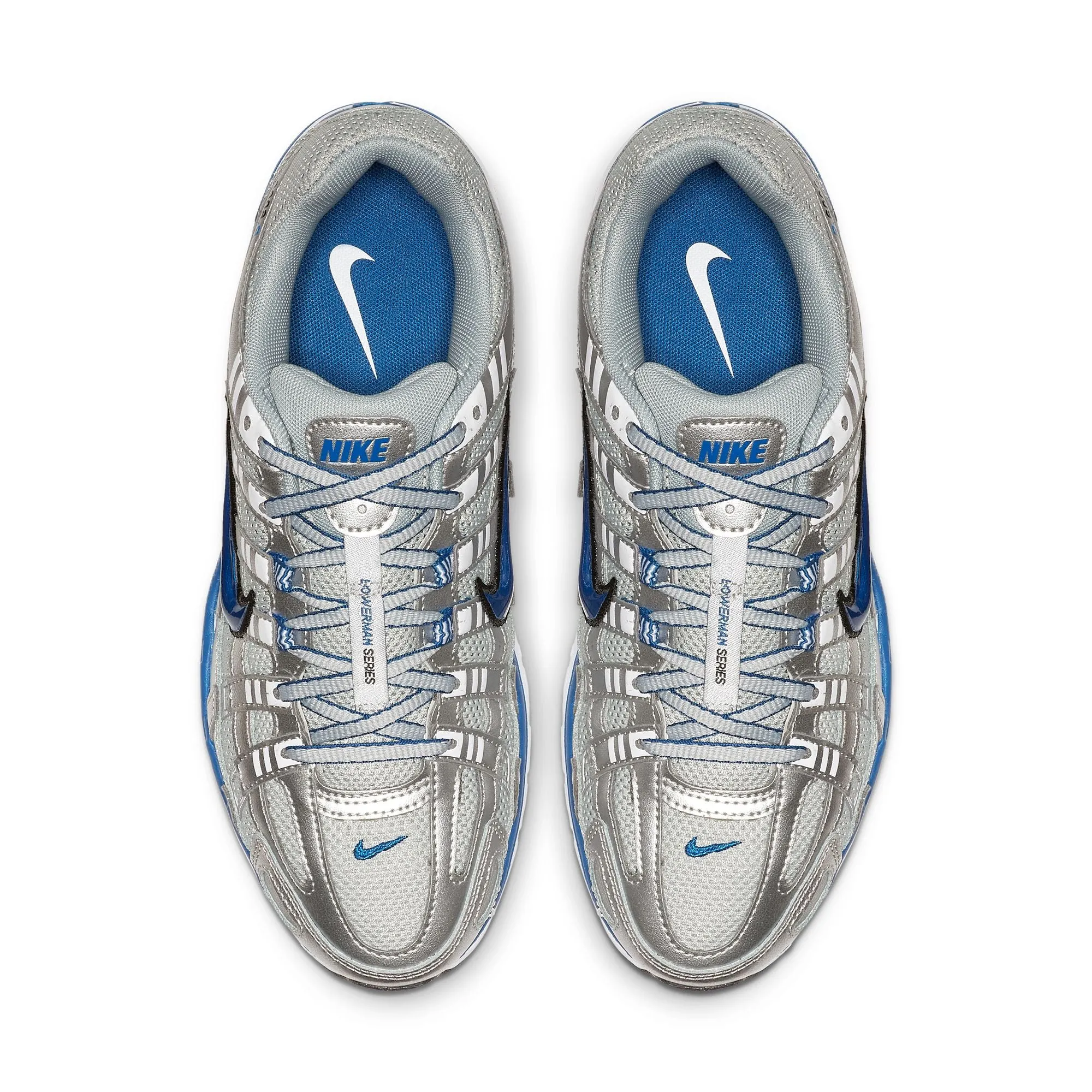 Nike P-6000 Metallic Silver/Team Royal-White-Black BV1021-001