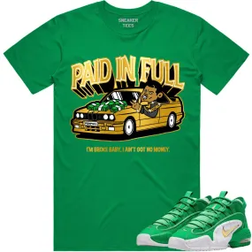 Penny 1 Stadium Green 1s Shirt to Match - GOLD METALLIC PAID