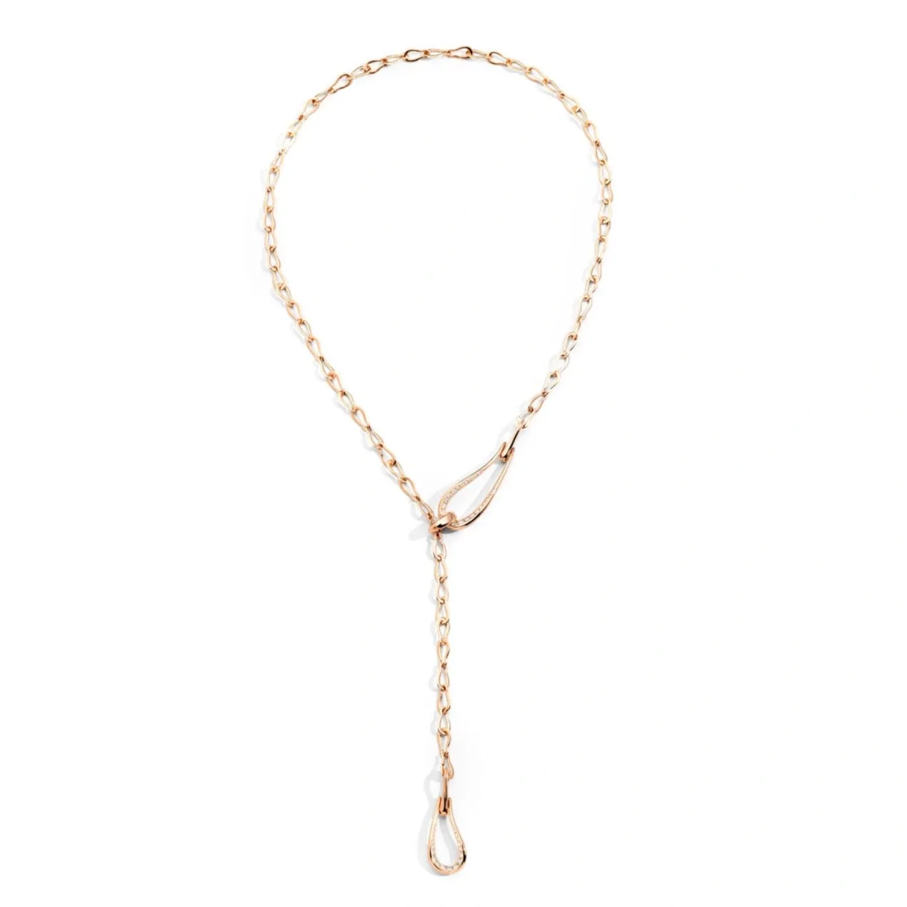 Pomellato - Fantina - Necklace with Diamonds, 18k Rose Gold