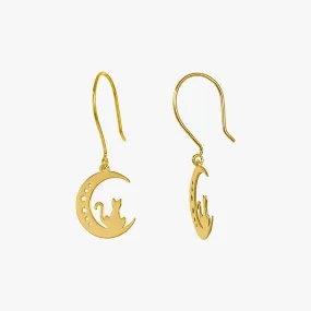 Sailor Moon Earrings | 14K Solid Gold